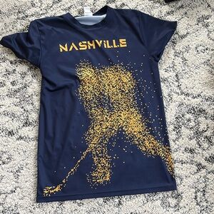 Men’s Nashville predators hockey dri fit tee